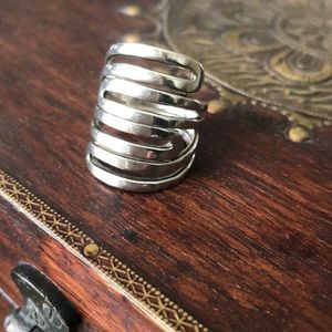 Silpada Sterling Silver Maze Ring